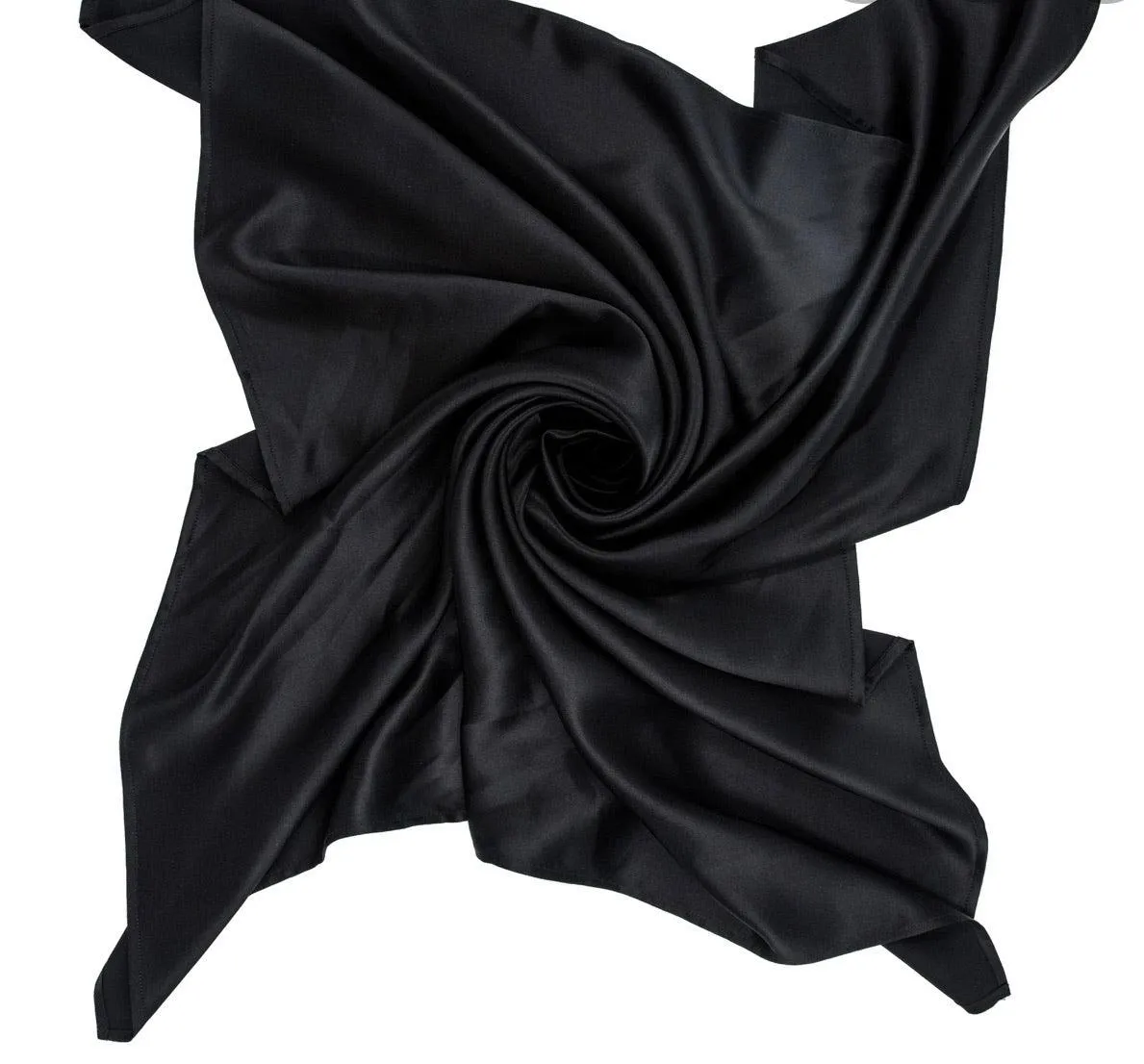 Luxury Silk Satin Scarf