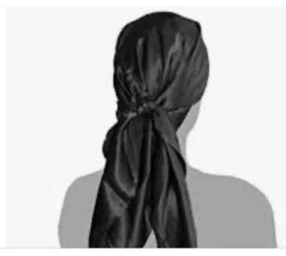 Luxury Silk Satin Scarf