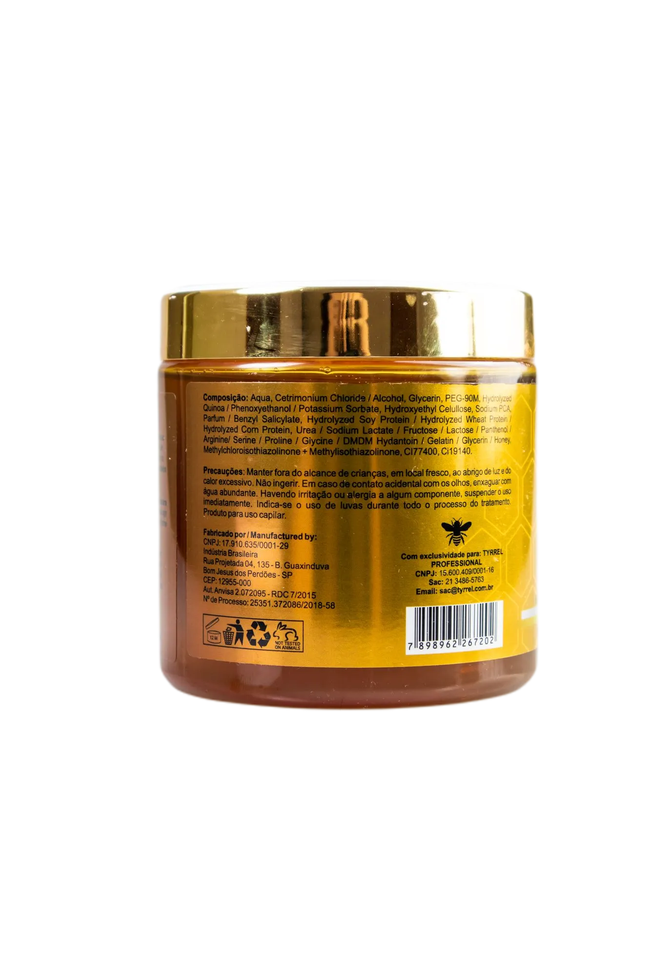 Luxury Treatment Honung Honey Royal Jelly Collagen Repository Mask 500g - Tyrrel