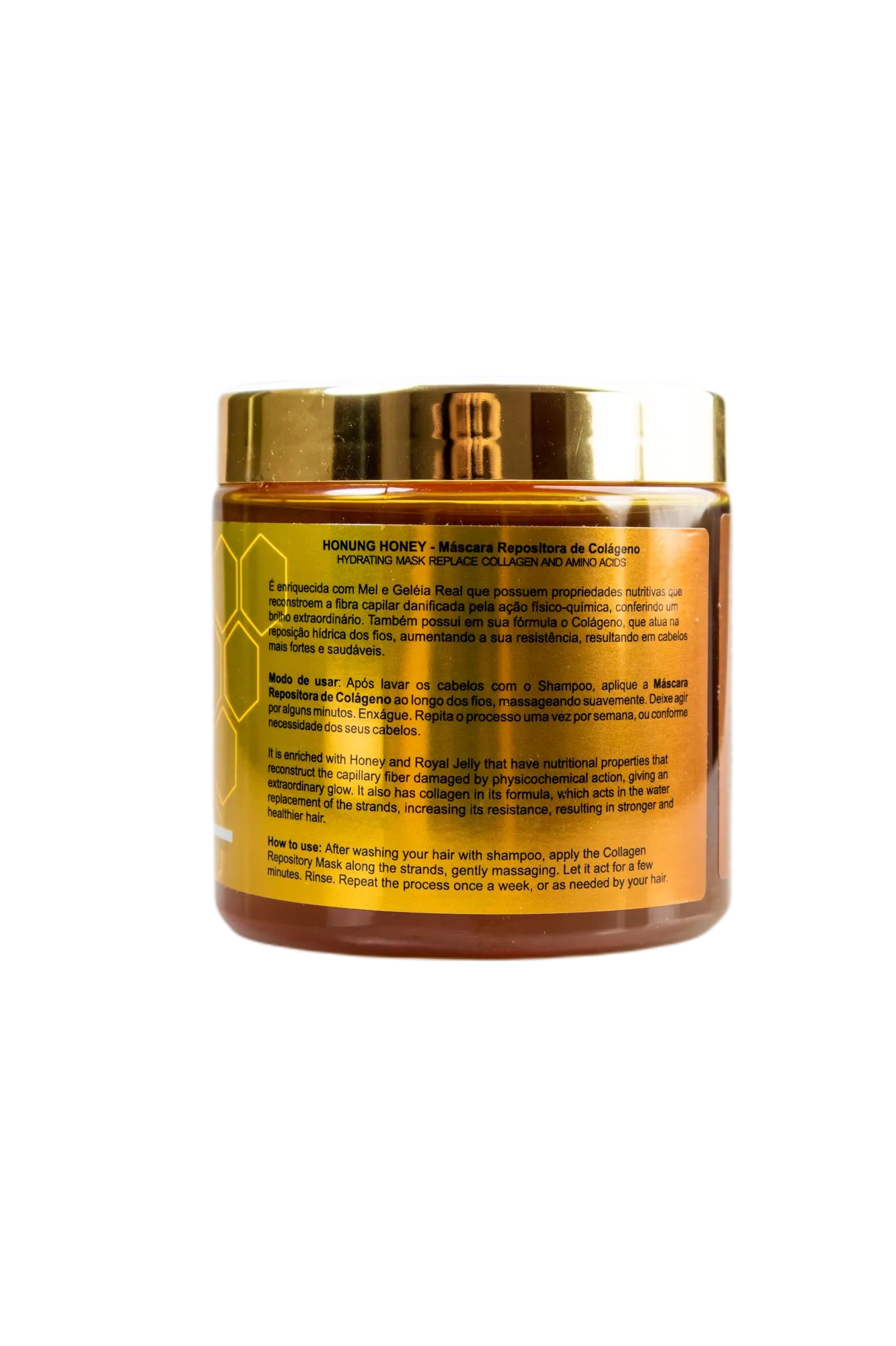 Luxury Treatment Honung Honey Royal Jelly Collagen Repository Mask 500g - Tyrrel