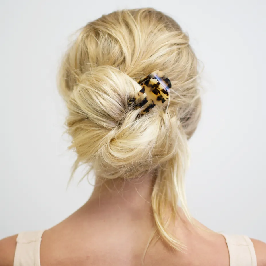 Machete | Mini Hair Clip in Blonde Tortoise