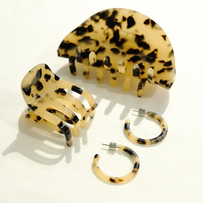 Machete | Mini Hair Clip in Blonde Tortoise