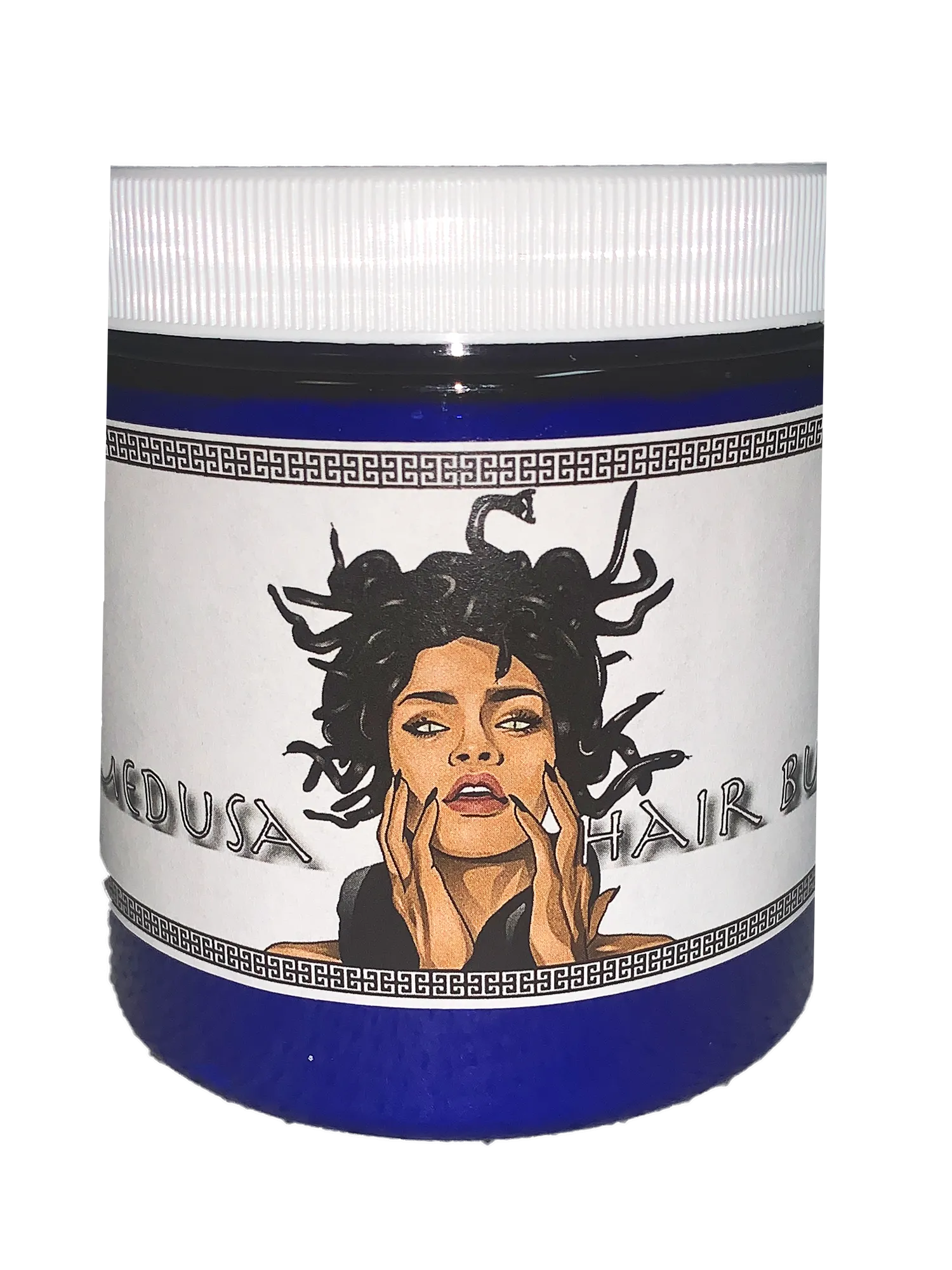 Medusa Hair Butter | Healthy Hair Butter | Protective Cream | Chebe & Fenugreek Hairdress | Curl Cream with Essential Oils Shea Butter and Castor Oil | Dry Hair and Scalp | Habbie Beauty