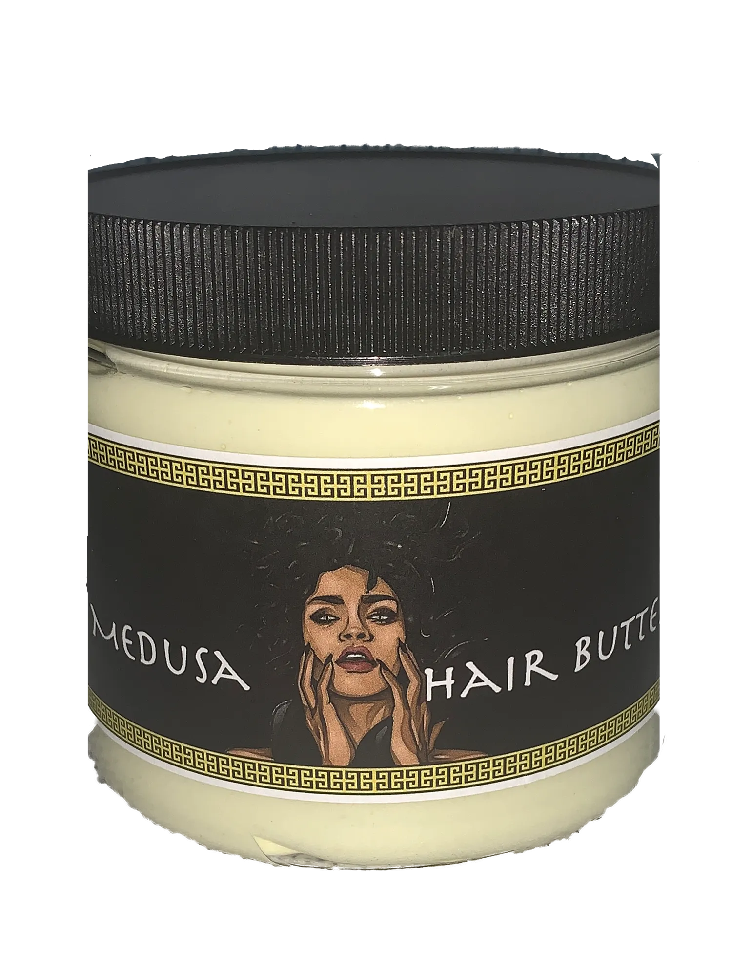 Medusa Hair Butter | Healthy Hair Butter | Protective Cream | Chebe & Fenugreek Hairdress | Curl Cream with Essential Oils Shea Butter and Castor Oil | Dry Hair and Scalp | Habbie Beauty