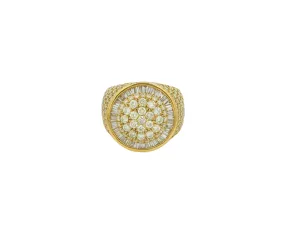 Men's 10kt Yellow Gold Diamond Ring