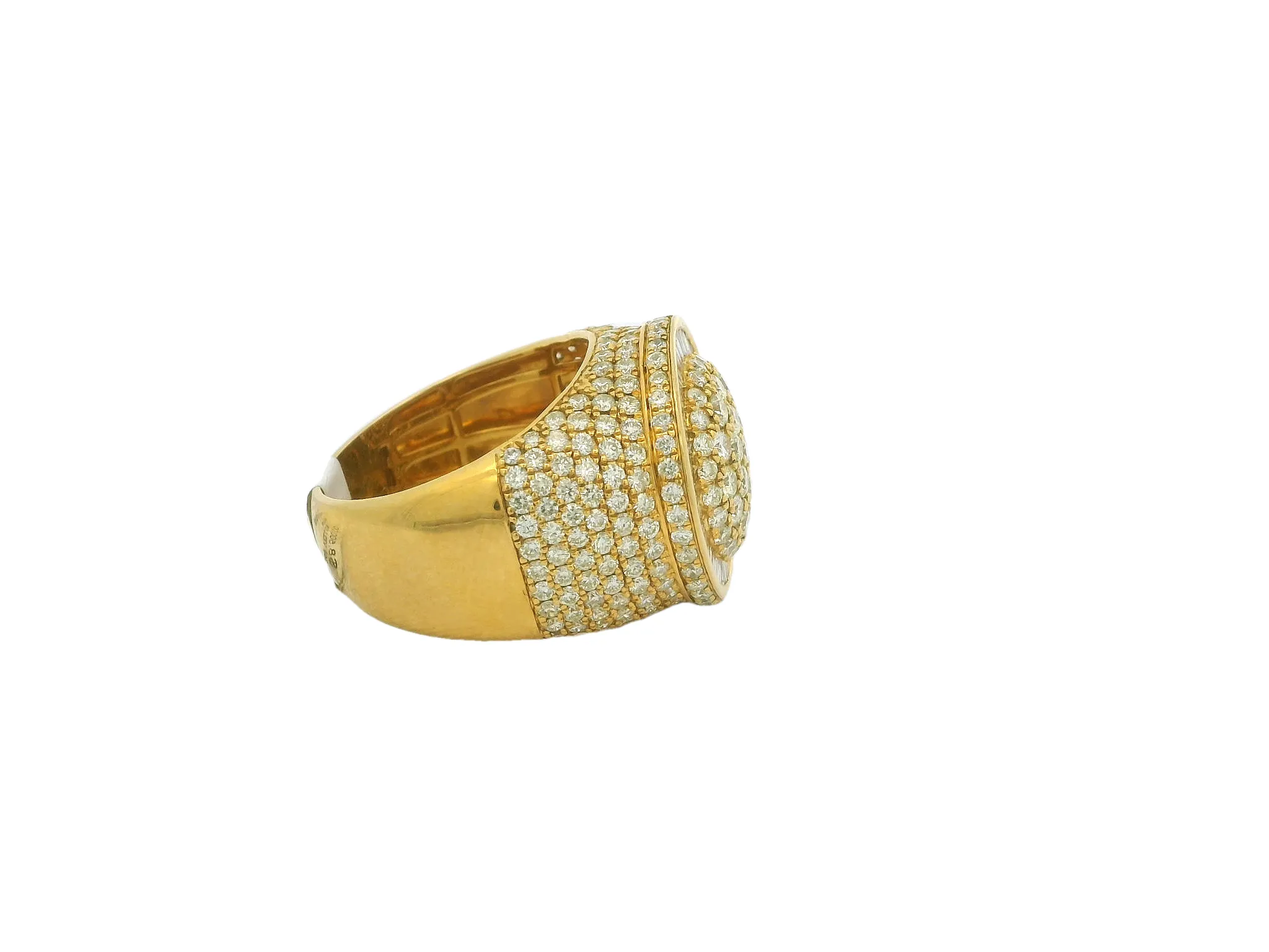 Men's 10kt Yellow Gold Diamond Ring