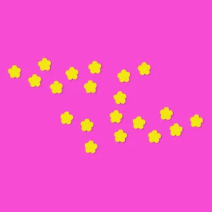Mini Bubble Blooms -  10 Pair Set