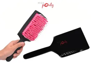 Miss Pouty -Brosse à cheveux large en microfibre séchage rapide