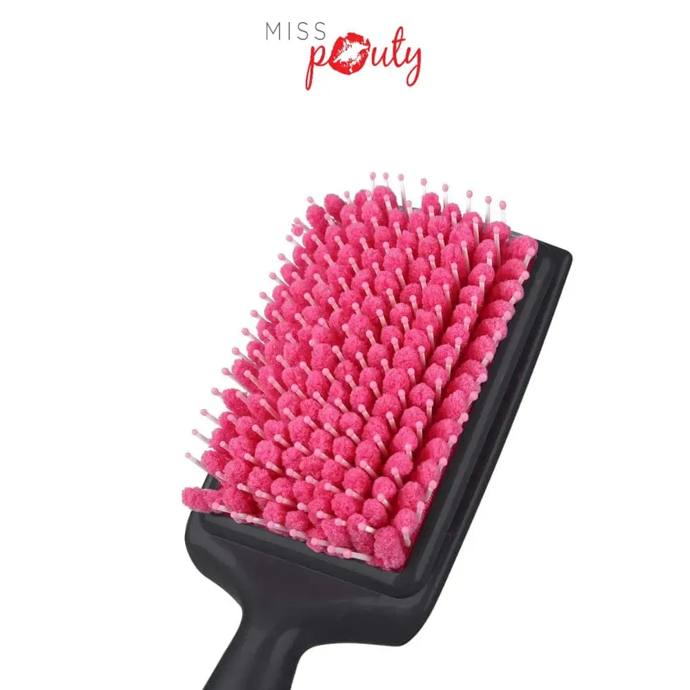 Miss Pouty -Brosse à cheveux large en microfibre séchage rapide