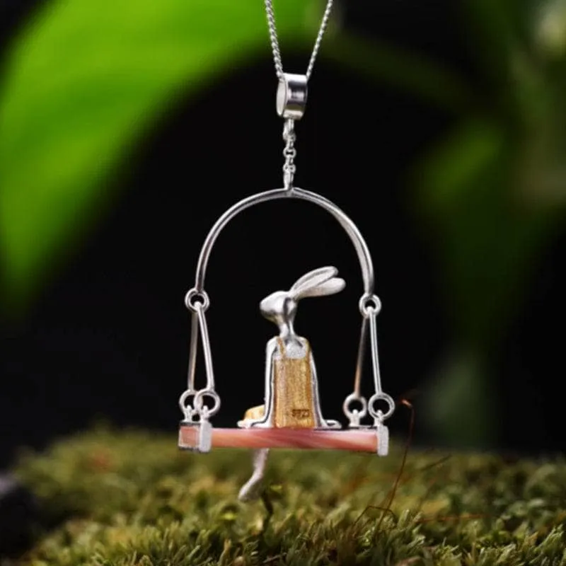 Miss Rabbit Pendant