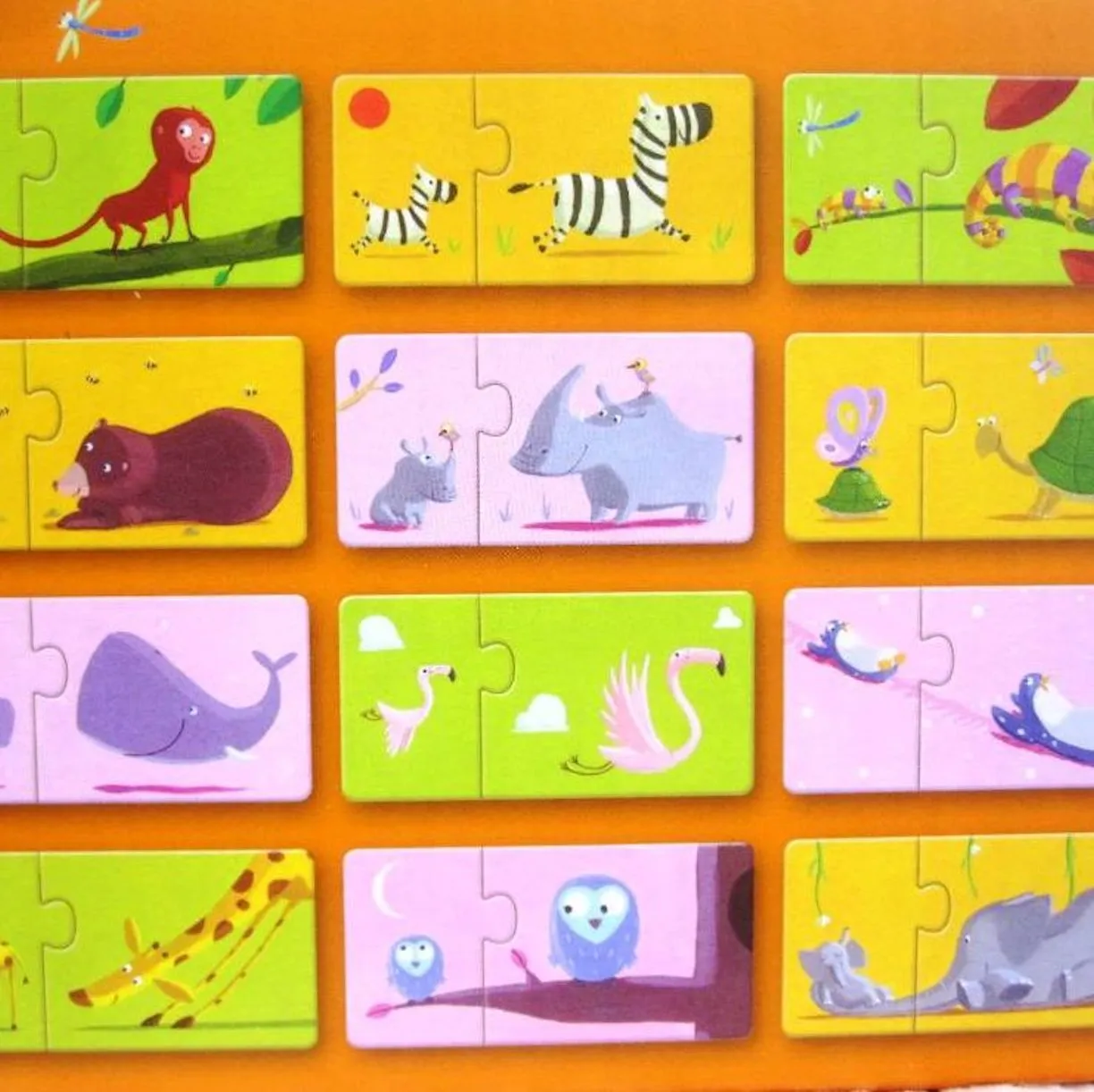 Mom and Baby First Puzzle by Djeco, Premium French Brand,  Ages 2 
