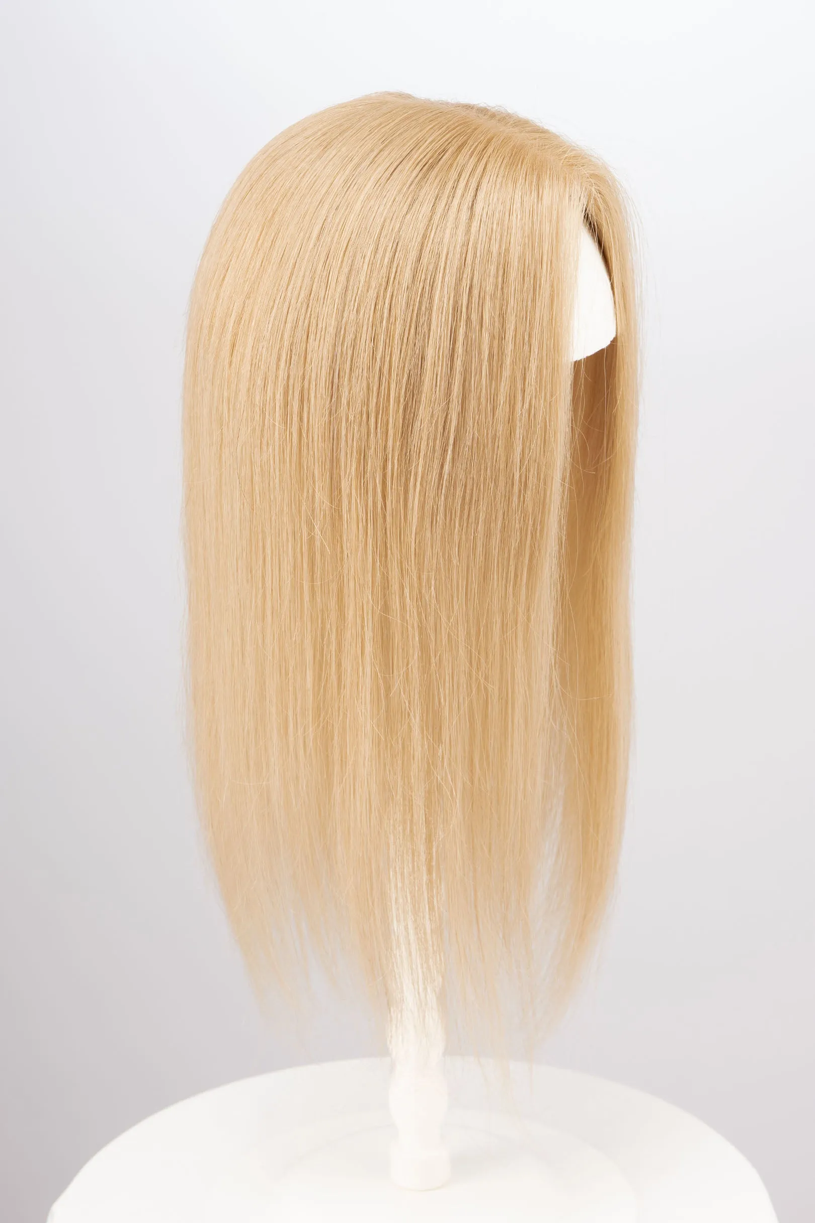 Mono Top European Human Hair Topper 14 Inches