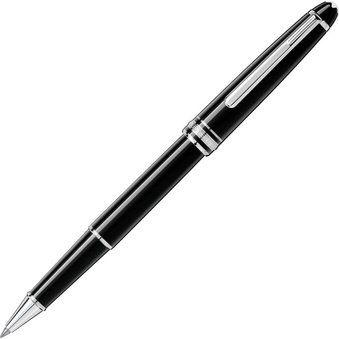 Montblanc Platinum Line Black Meisterstück Classique Rollerball Pen