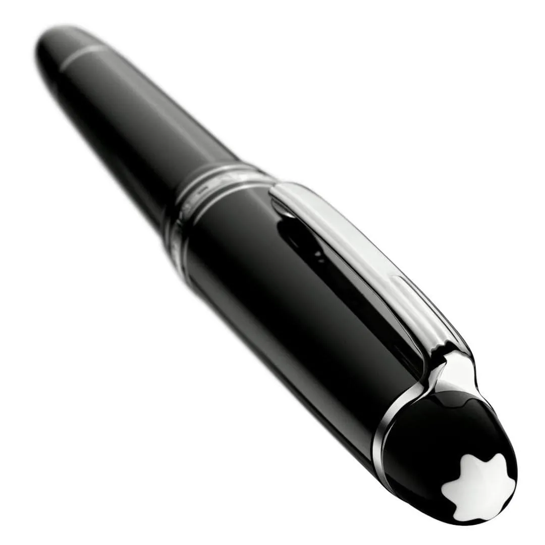 Montblanc Platinum Line Black Meisterstück Classique Rollerball Pen