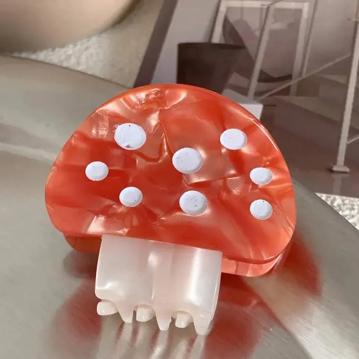 Mushroom Hair Claw - Several Colors