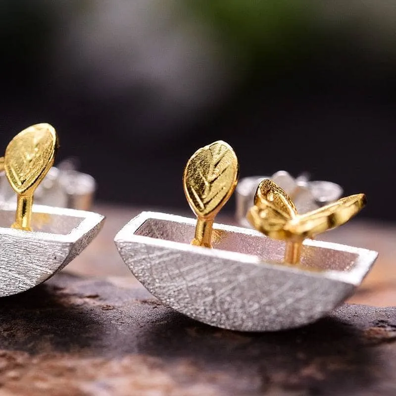 My Little Garden Stud Earrings