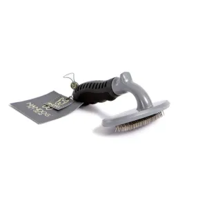 NANDOG FLORIDA - Black Round Handle Grooming Brush