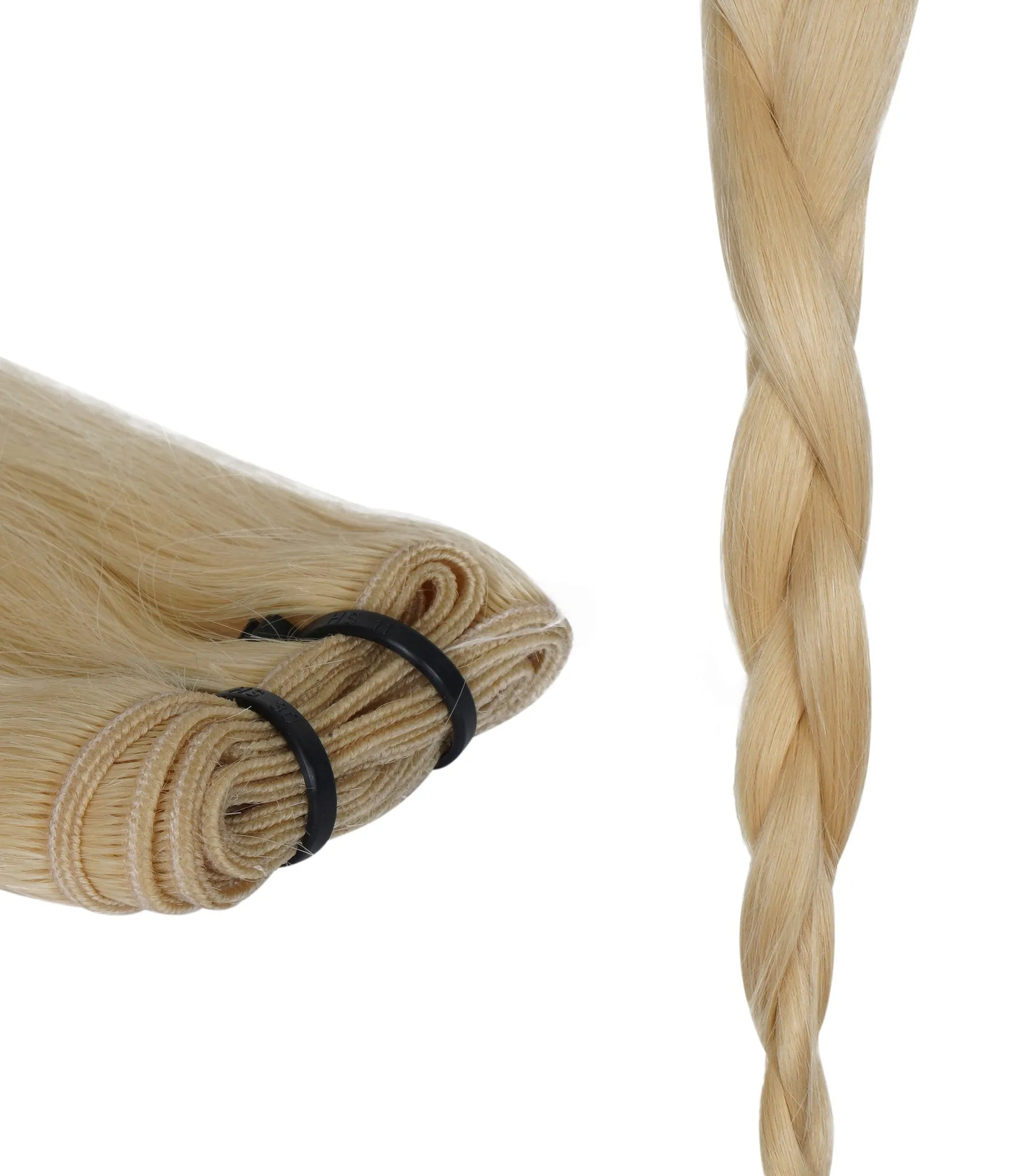 Natural Wave Blonde Collection - Premium Indian Virgin Hair in Platinum Blonde (#613)