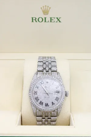 *NEW* Rolex Datejust 💎 Iced Out 36MM  JTJ™