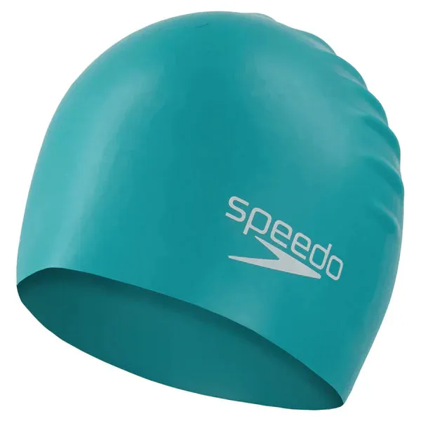 New Speedo Silicone Swimming Cap Teal, adults, one size!