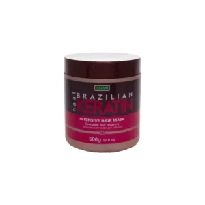 nuNAAT - Masque capillaire intensif à la kératine brésilienne 500g