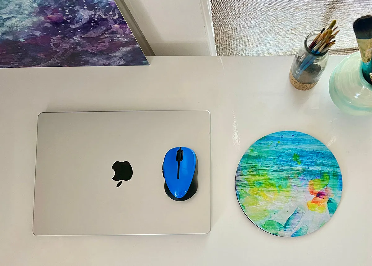 Ocean Vibes Mousepad/Hot Pad