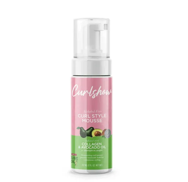 ORS Curlshow Curl Style Collagen & Avocado Oil Mousse 7oz