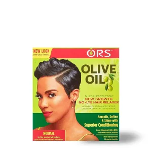 ORS Défrisant pour cheveux sans lessive à protection intégrée à l'huile d'olive - Extra fort