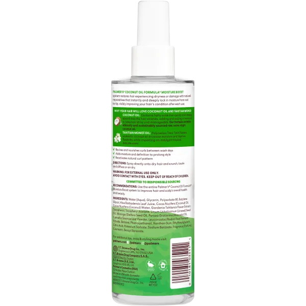 Palmers Coconut Oil Formula Moisture Boost Curl Refresher 8.5oz