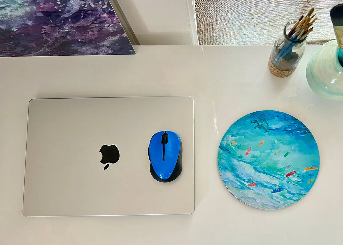 Paradise Bay Mousepad/Hot Pad