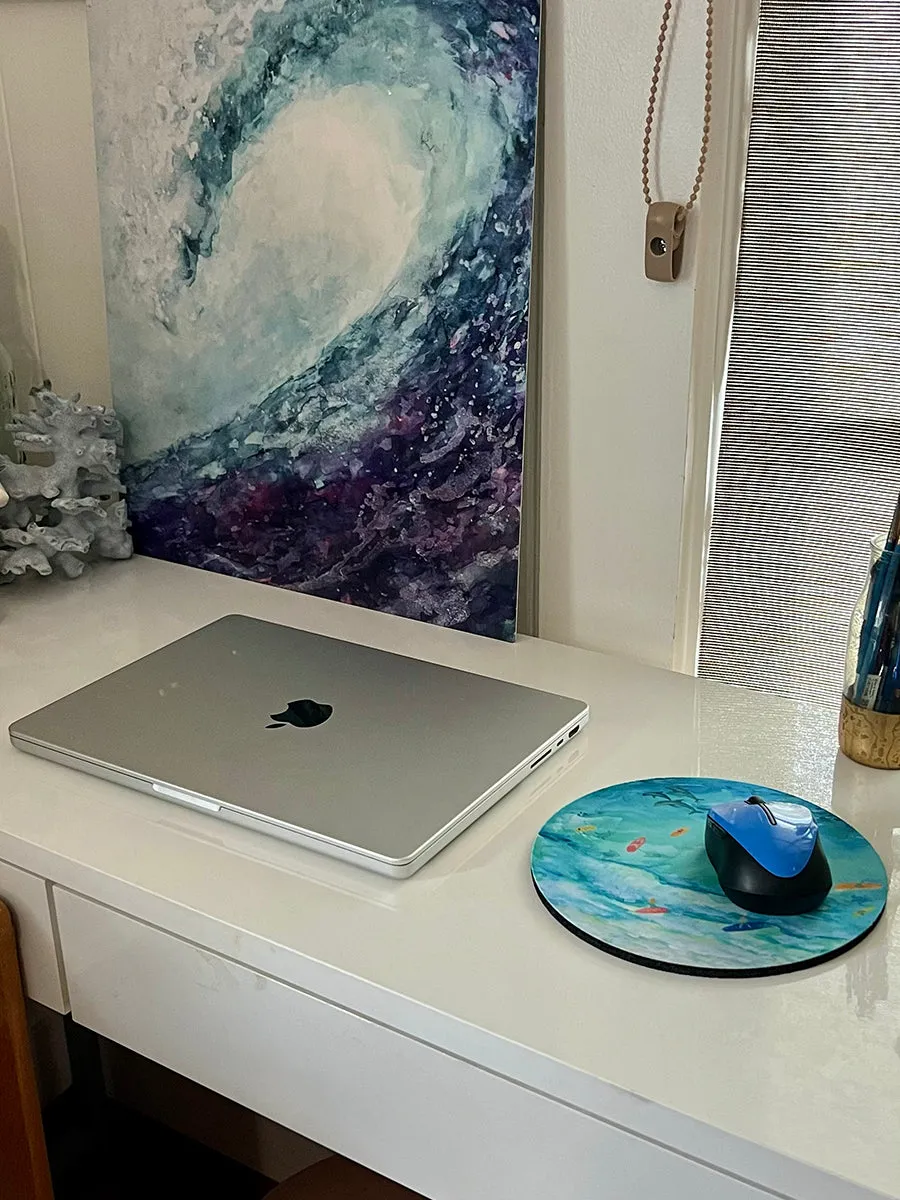 Paradise Bay Mousepad/Hot Pad