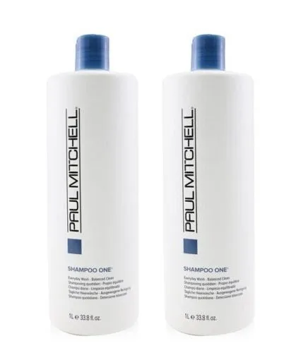 Paul Mitchell Shampoo One Shampoo 33.8 oz (Pack of 2)