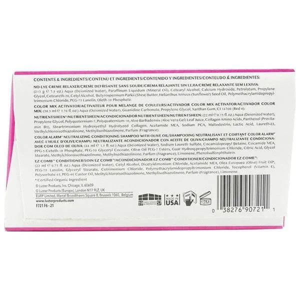 PCJ Pretty n Silky No-Lye Conditioning Creme Relaxer, Children's Coarse
