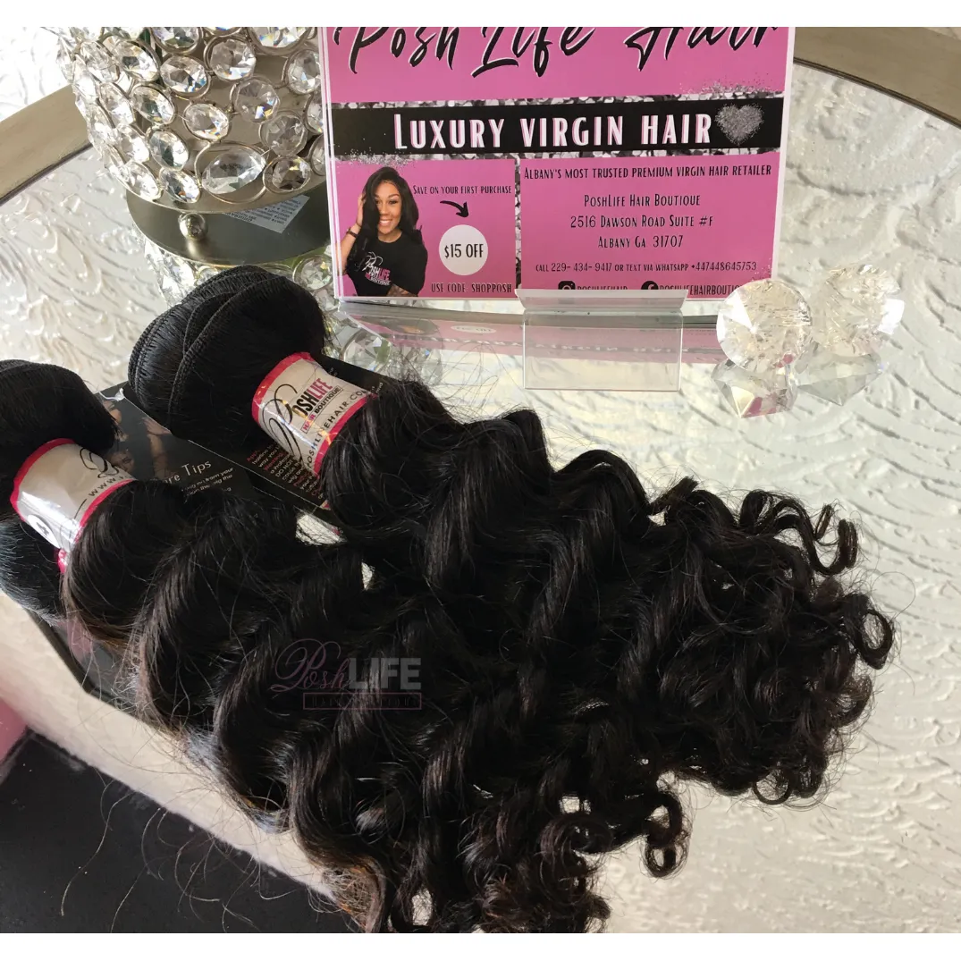 Peruvian Curly Bundles