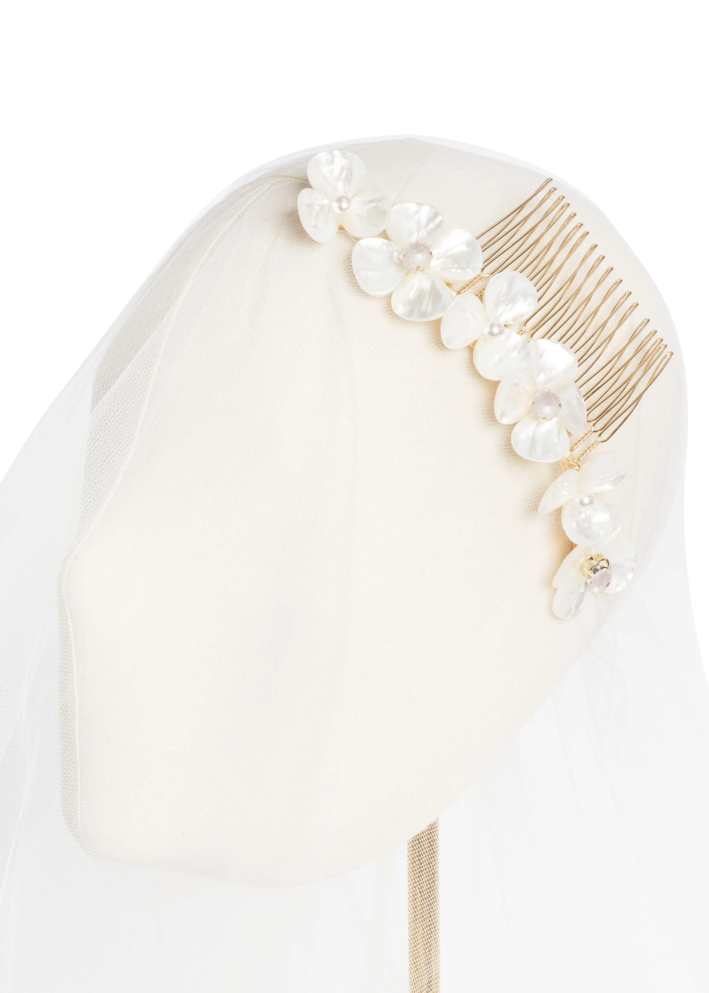 Petal Garland Comb