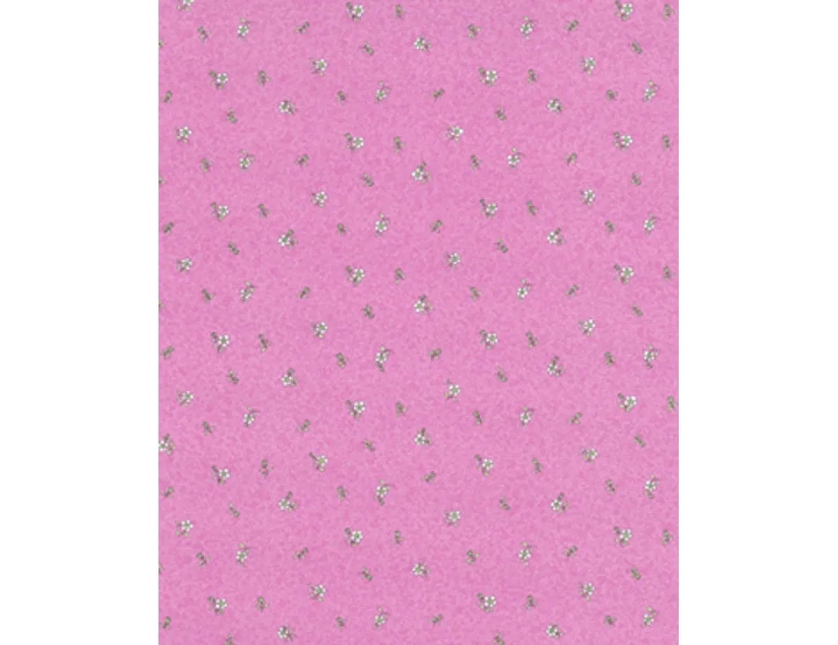 Petite Flowers Pink 7306-17 Wallpaper