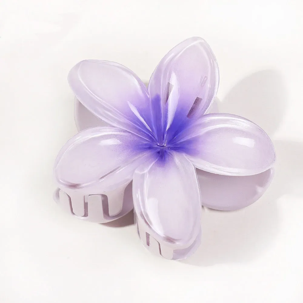 Plumeria Flowers Hair Claw