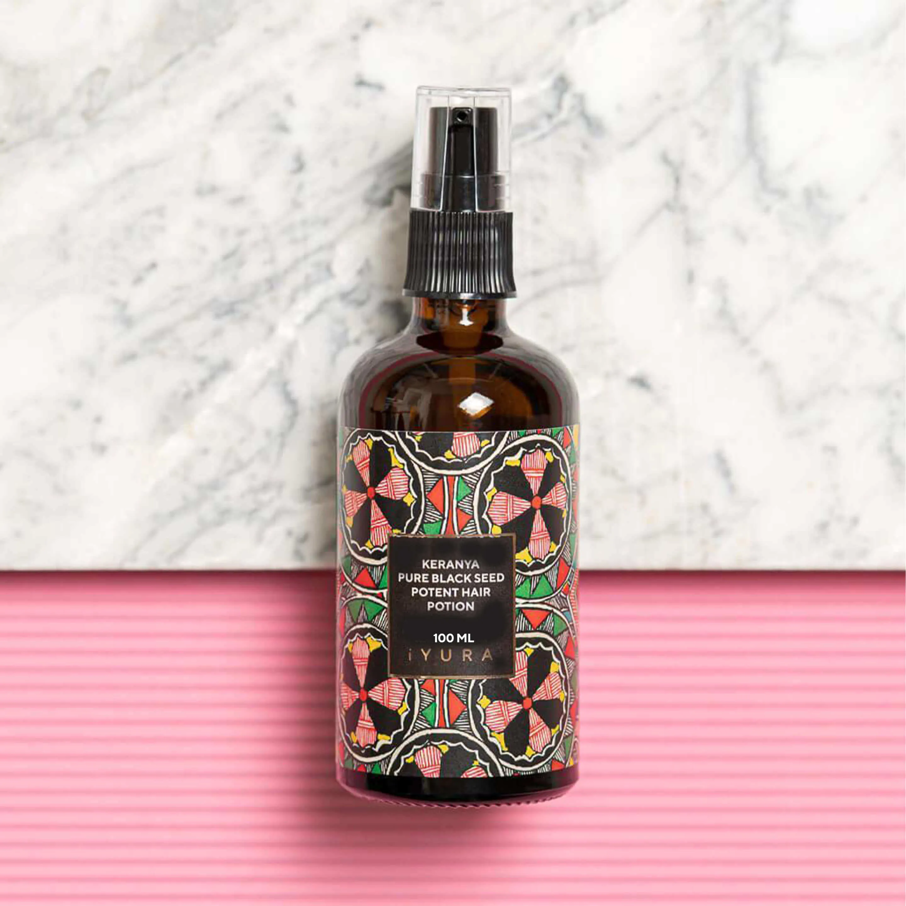 Potion Capillaire Aux Graines Noires de Keranya- Lot de 2