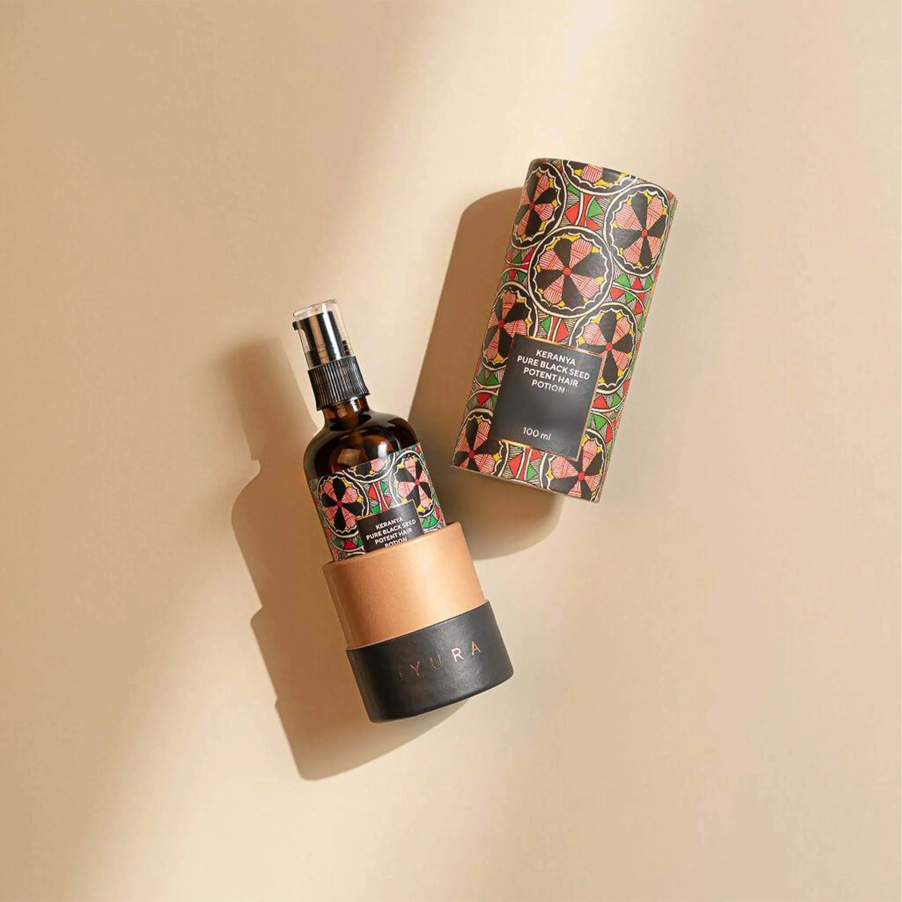 Potion Capillaire Aux Graines Noires de Keranya- Lot de 2