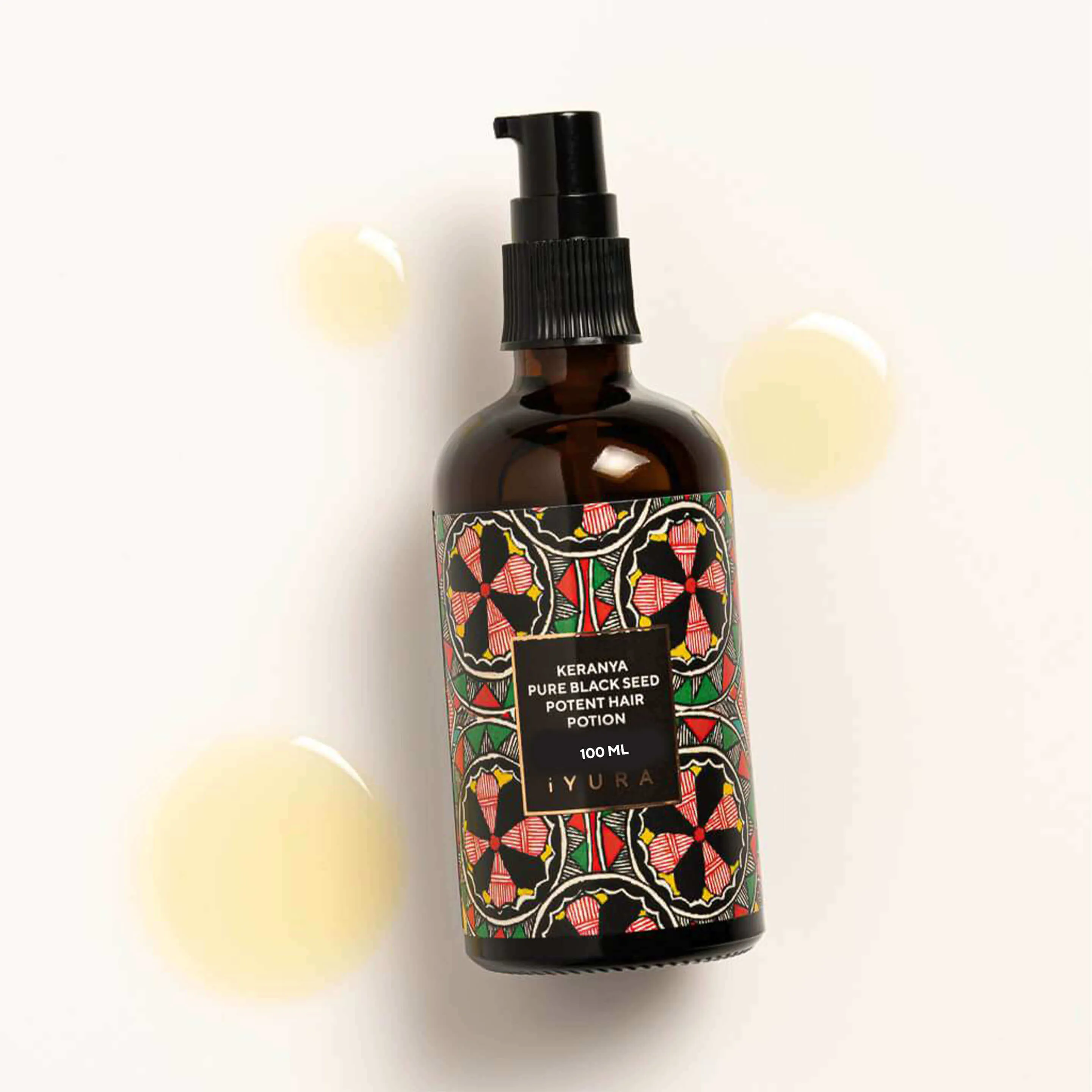 Potion Capillaire Aux Graines Noires de Keranya- Lot de 2