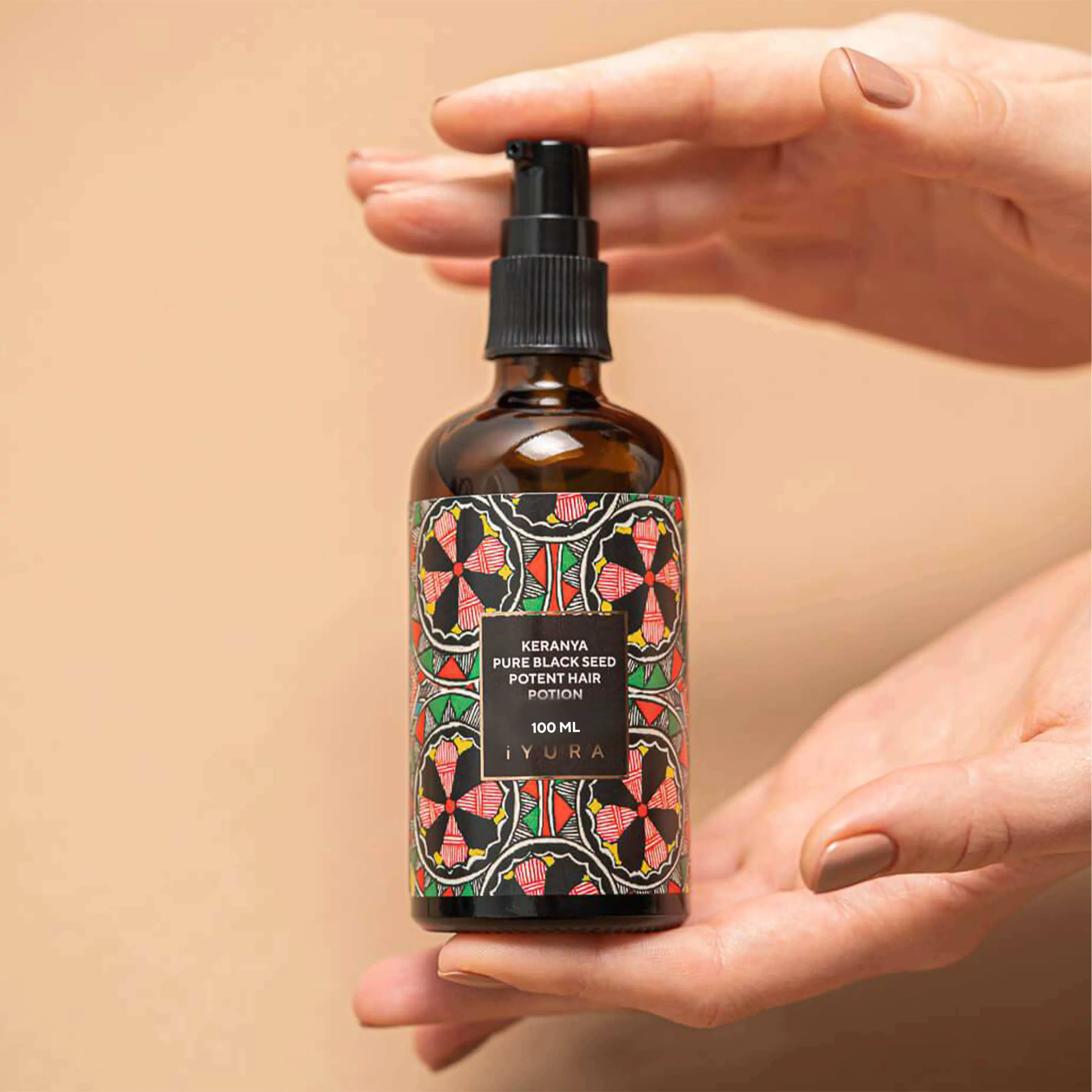 Potion Capillaire Aux Graines Noires de Keranya- Lot de 2