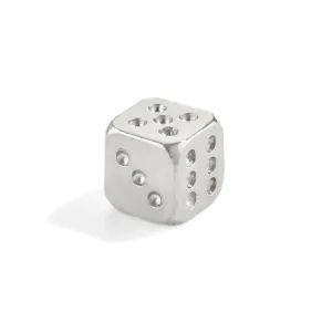 Pure Platinum Classic Dice