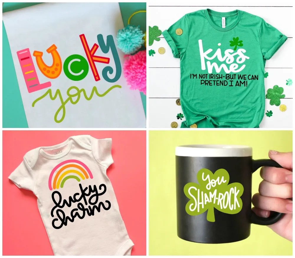 Rainbow/St. Patricks Day Cut file Bundle