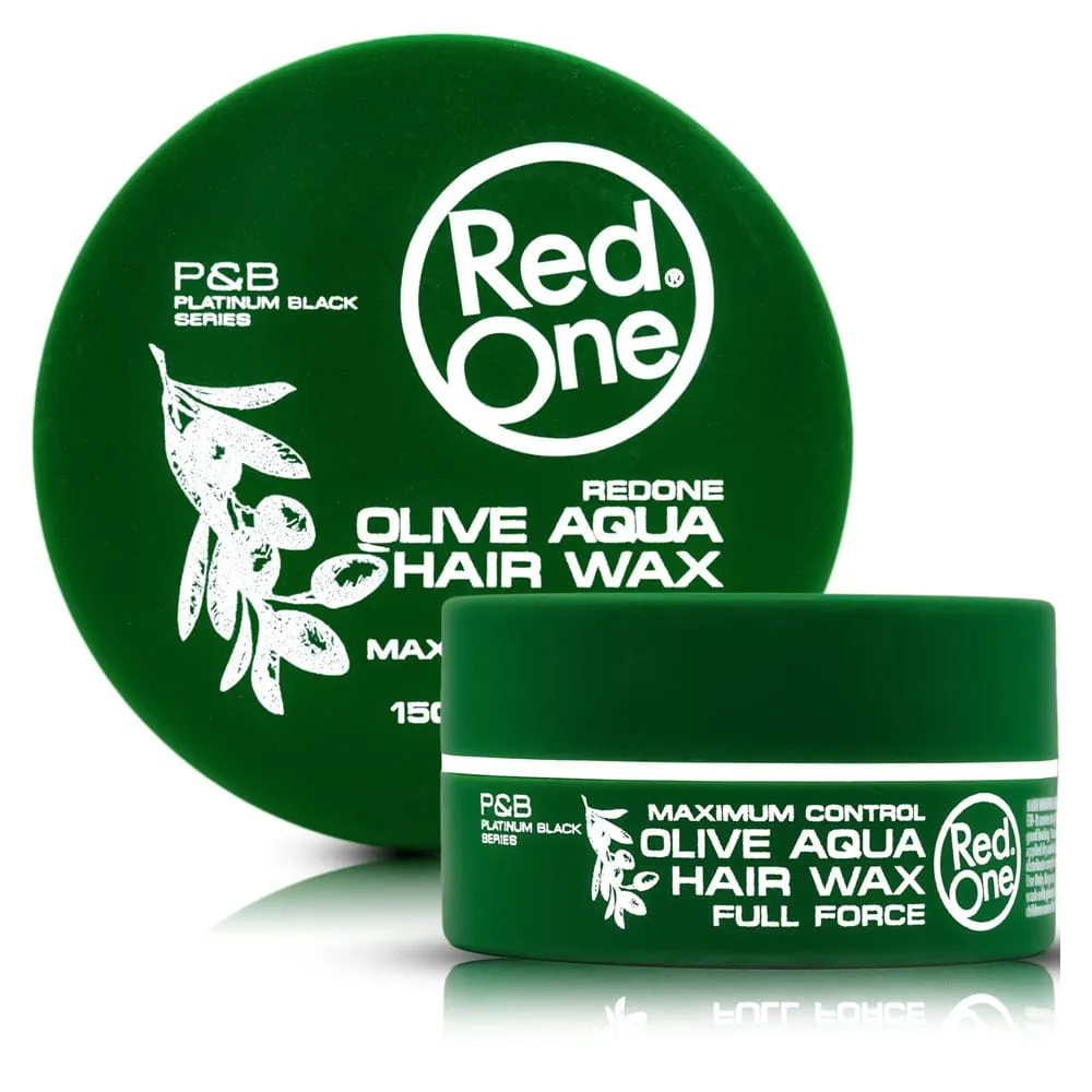 Red One - Olive aqua hair wax - Cire coiffante - 150ml