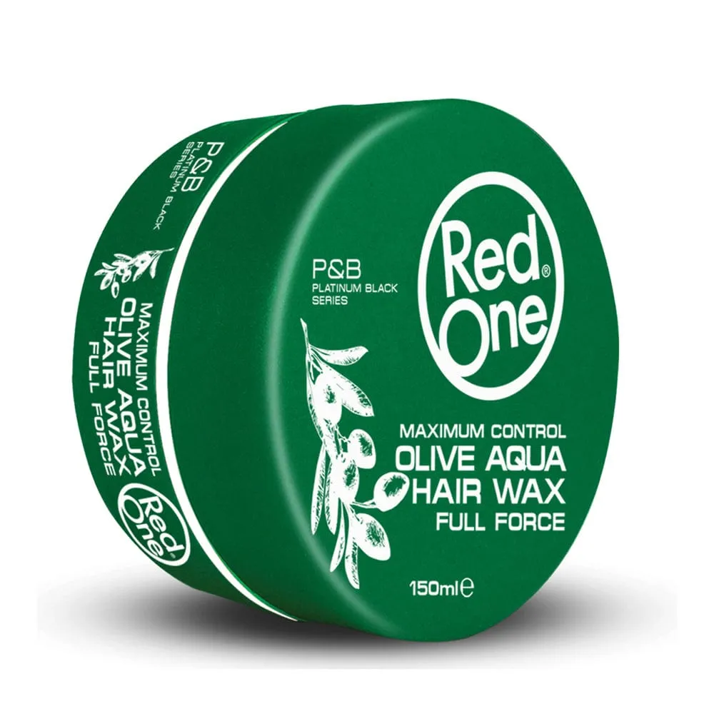 Red One - Olive aqua hair wax - Cire coiffante - 150ml