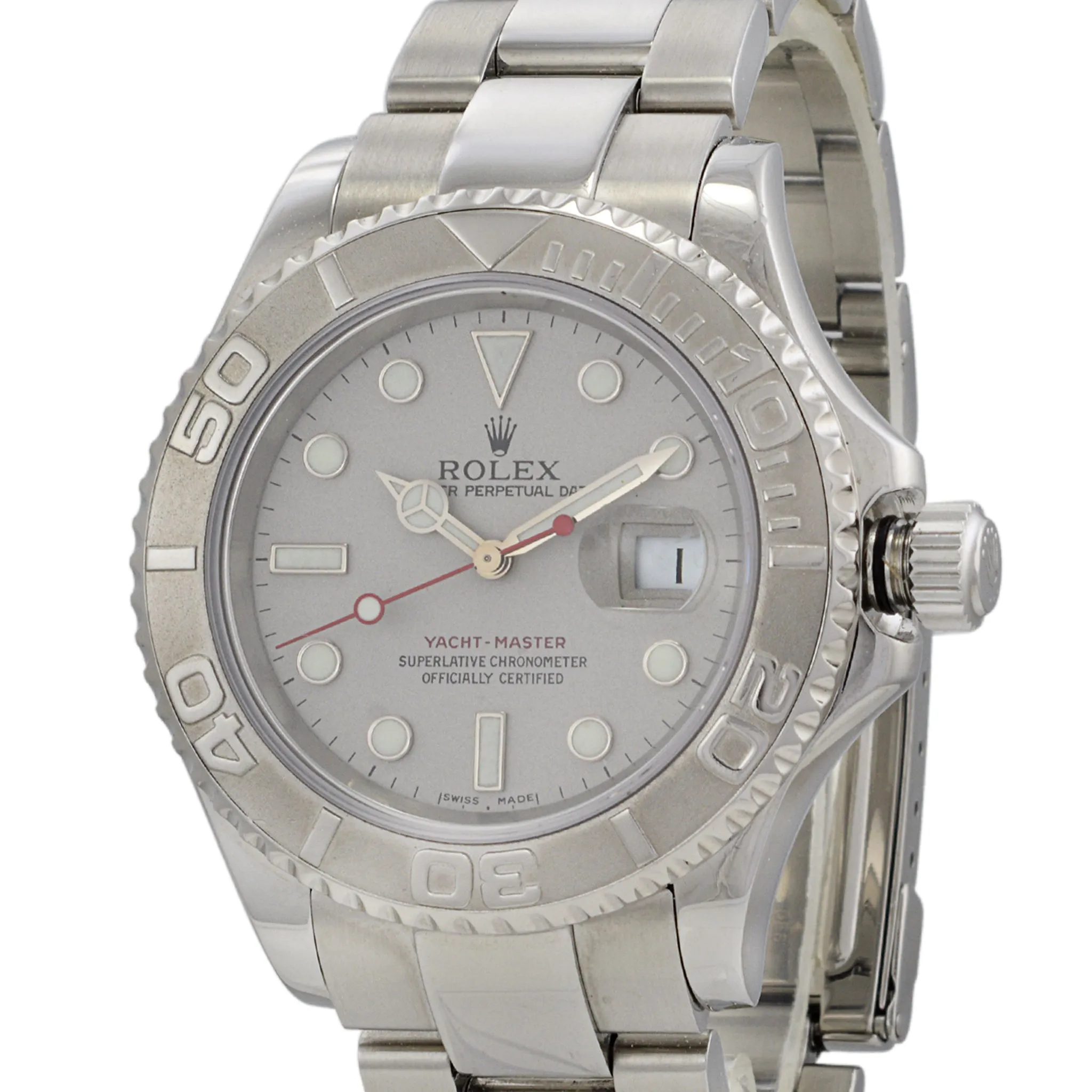 Rolex Yacht-Master II Stainless Steel and Platinum Reference 116622