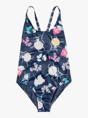 Roxy Girls Flowers Addict One-Piece Swimsuit
