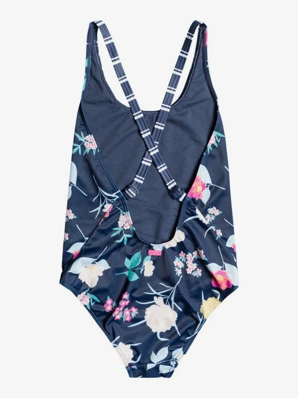 Roxy Girls Flowers Addict One-Piece Swimsuit