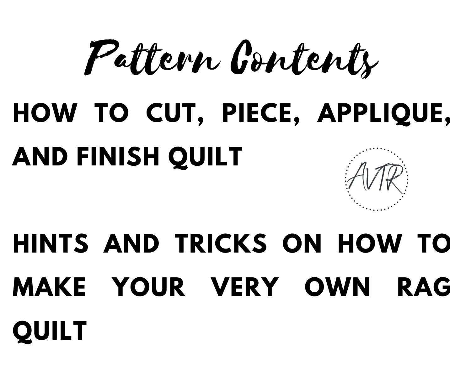 Ruffle Flower Rag Quilt Pattern for Baby Girl