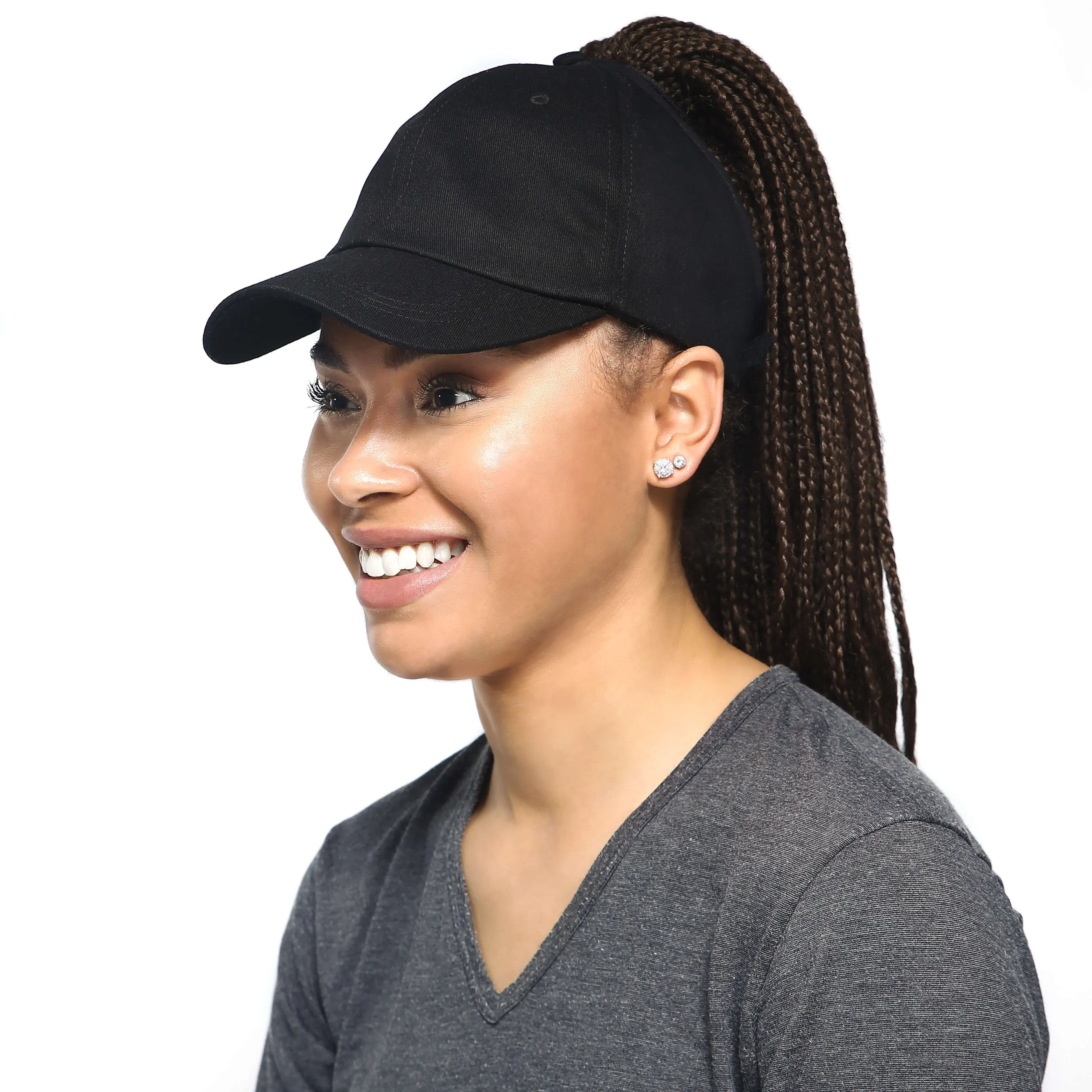 Satin Lined Culture Cap - Black